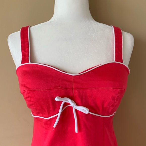 Madison Leigh size 8 Pink White Dress - Picture 2 of 6